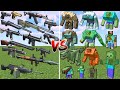 What TaCZ Gun can Defeat the Most Minecraft Zombies in a Row?