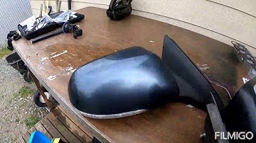 how to in stall Tsx mirrors on Accord