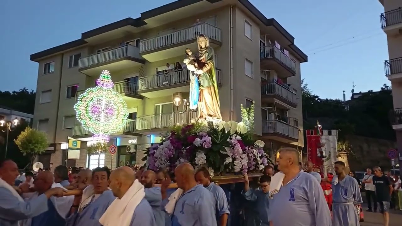 Processione Maria SS. di Costantinopoli Baronissi(Sa) 27/07/2025