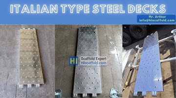 Italian type Steel Deck galvanized