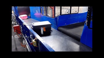 Airport baggage System - Shockwave - Bag Toppler