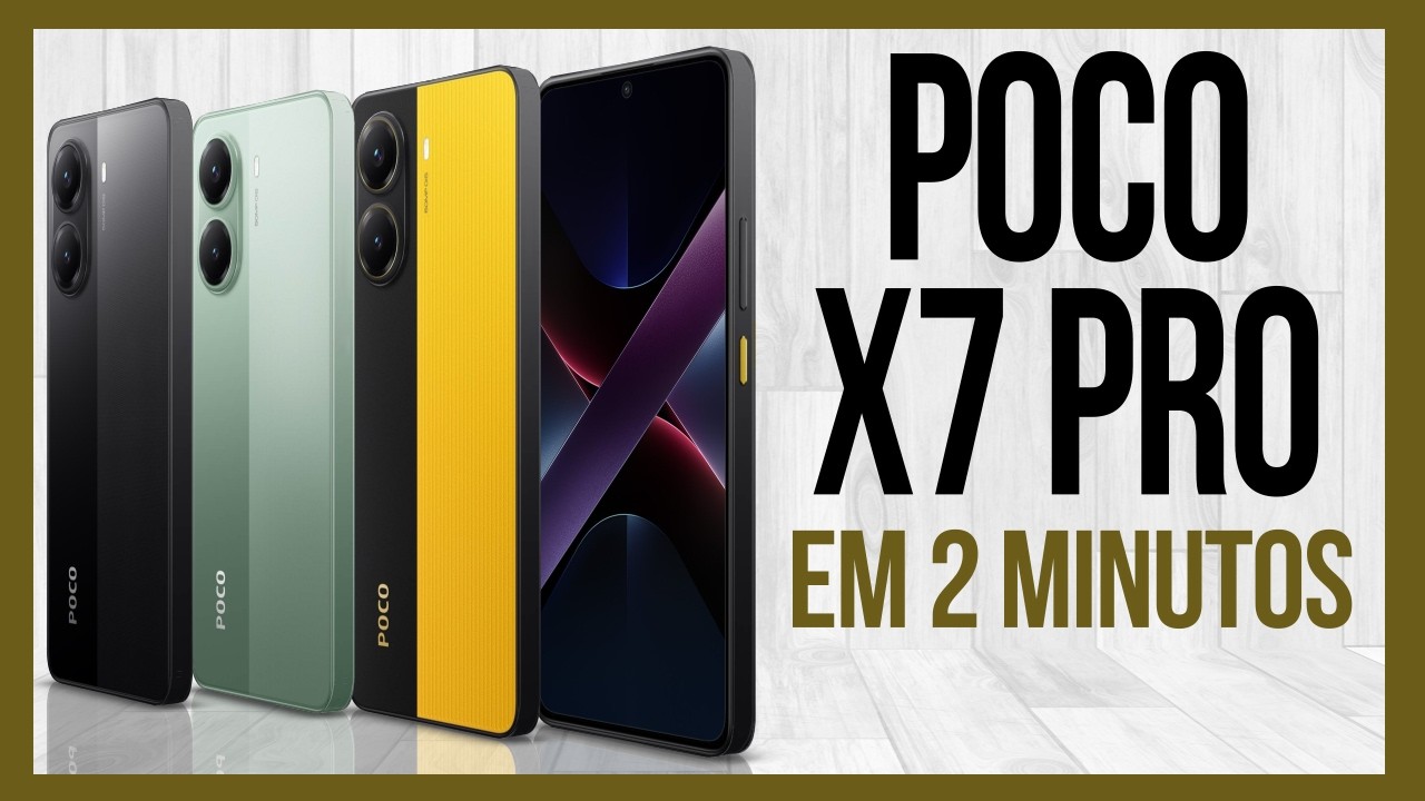Poco X7 Pro (Ficha Técnica & Preços) - YouTube