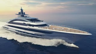 HEESEN 80m fullaluminium PROJECT COSMOS approaches completion  The Boat Show