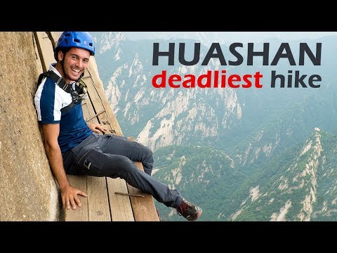 poster for Deadliest Hiking Trail in the World | Huashan Mountain