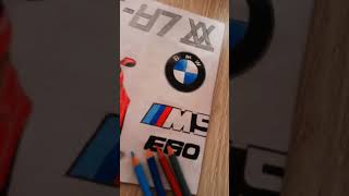 BMW M5 E60 Çizim Resimi