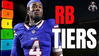 Fantasy Football 2026 RB Tiers & Rankings | FanasyGoats Big Board