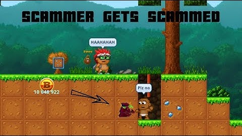 Scammer gets scammed (10+MIL)🤑 || Pixel Worlds