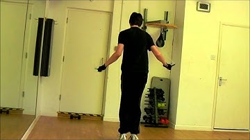 EB inverse toad jump rope trick slow motion
