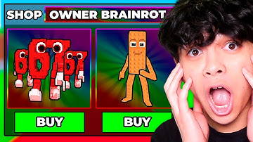 Steal a Brainrot, But You Can BUY OWNER BRAINROTS..