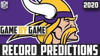 Details 2020 NFL Record Predictions | Minnesota Vikings Record Prediction 2020 News