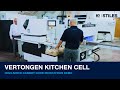 High-Speed Cabinet Door Production Demo with the Vertongen Kitchen Cell | Stiles Machinery