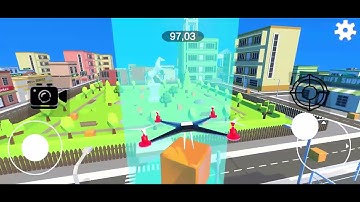 Poly Drone Gameplay - Drone Simulator Game With Unity