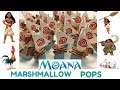 How to Make Moana Marshmallow Pops