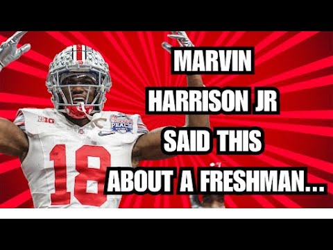 Marv too clean❄️ #marvinharrisonjr #ohiostate #ohiostatefootball #appl, marvin  harrison jr