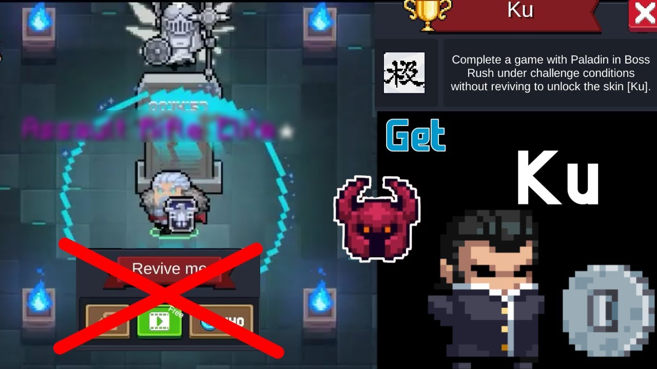 How to Get Ku Skin For Paladin Soul Knight YouTube