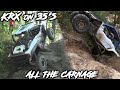 KRX on 35s, X3, RZR, YXZ & ALL THE CARNAGE! | Badlands Meet up Ride!