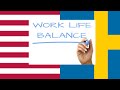 Work Life Balance in Sweden vs US