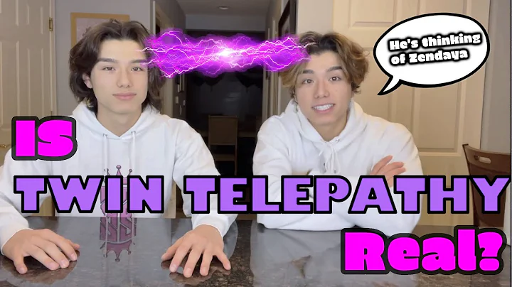 REAL TWIN TELEPATHY TEST! (Unexpected Result)