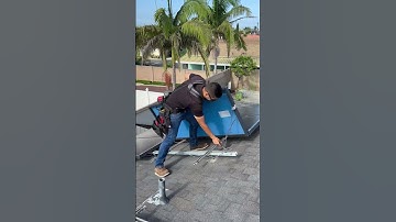 Thumbnail of Horrible Solar Panel Installation! #construction #contractor #roofing