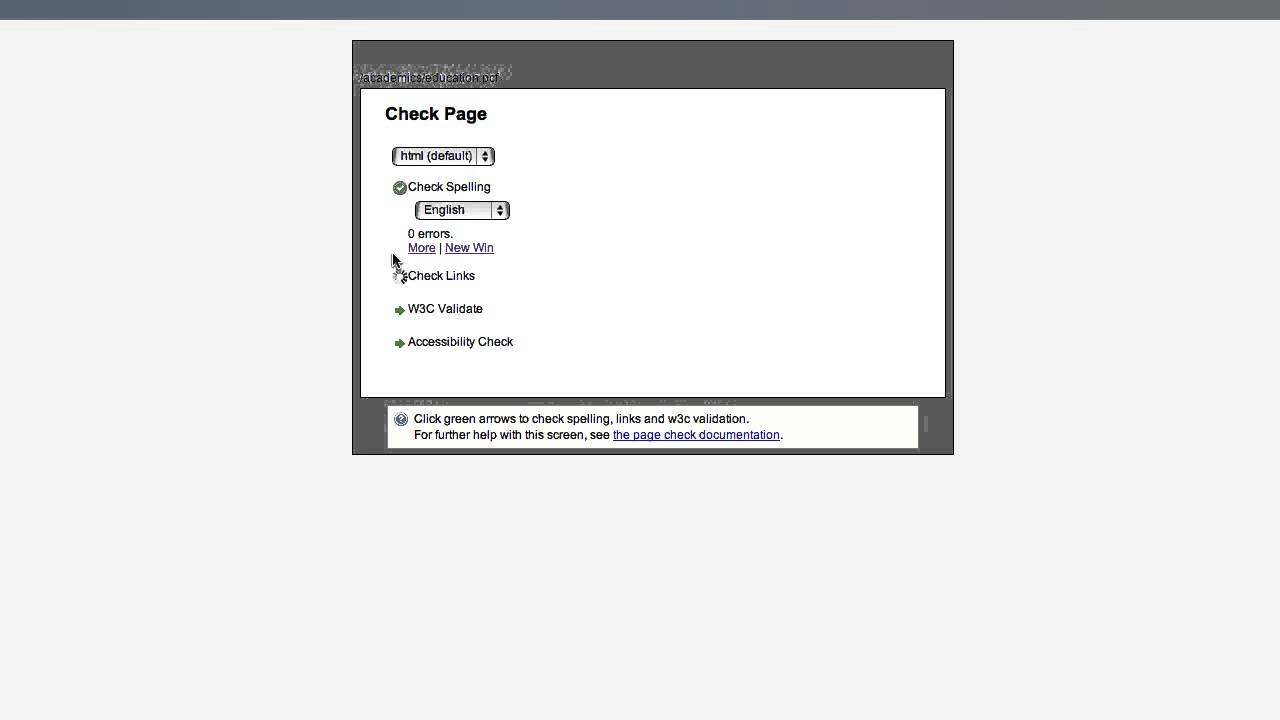 OU Campus: Web Standards Compliance
