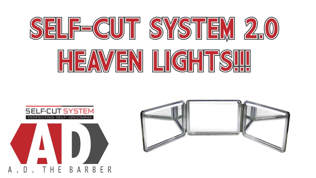 Self Cut System Heaven Light s Mirror w/ SCS Retro Kit Clipper & Trimmer  Set