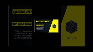 Queue interface in java #sktech9521