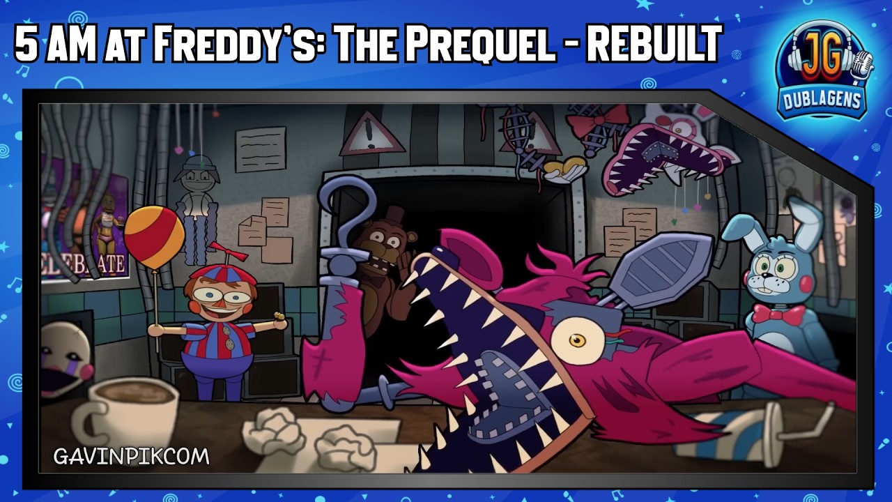 5 AM at Freddy's: The Prequel - REBUILT (DUBLADO PT-BR) - YouTube