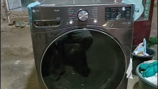 MESIN CUCI FRONT LOADING LG SAAT SPIN NGAMUK