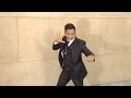 Tony Jaa Pulling Some Moves SKIN TRADE Los Angeles Premiere Arrivals