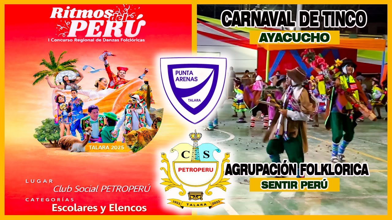 Carnaval De Tinco // Ayacucho // Sentir Perú // Ritmos Del Perú 2025 - Punta Arenas