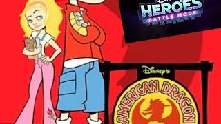 American Dragon Jake Long Disney Channel Tv Show Disney Hero Battle Mode Jake Long And Rose