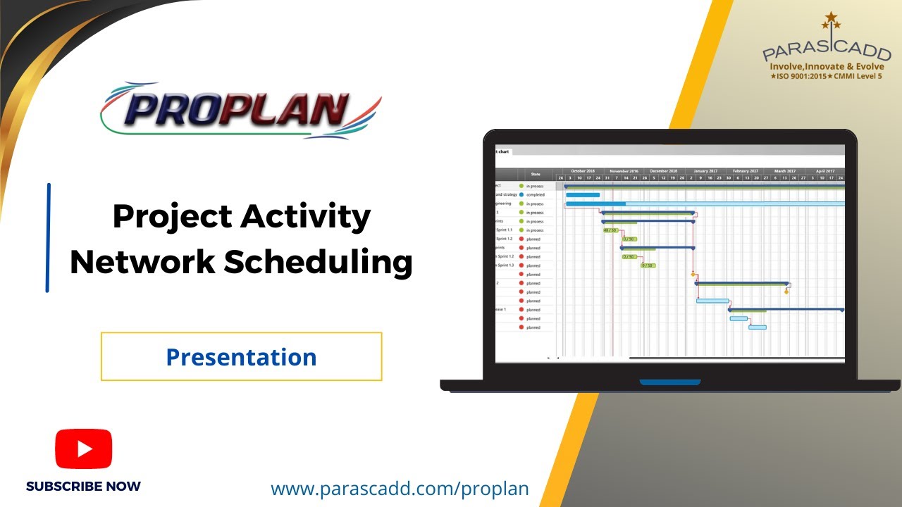 PROPLAN | Project Planning and Scheduling Software - YouTube