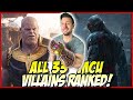 All 33 MCU Villains Ranked From Worst to Best