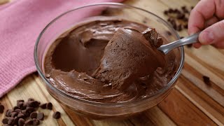 MOUSSE TRUFADA DE CHOCOLATE PARA RECHEIO DE BOLO | Sem gelatina