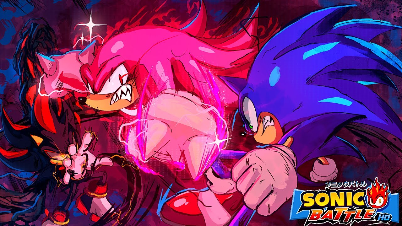 Новое обновление файтинг-игры Соника — просто шлёп! | Battle Mugen HD