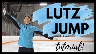 Figure Skating Jumps - LUTZ JUMP Tutorial