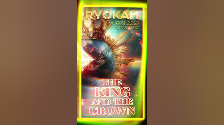 The King and the Crown Livestream Event! | RYOKAH #shorts