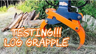 Log Grapple Test!!!