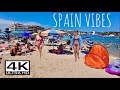 Spain summer vibes  costa brava beaches  4k walk tour