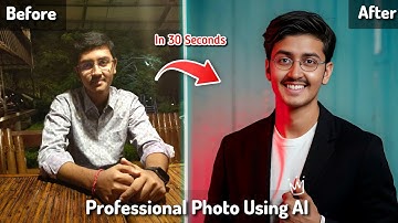 How To Create Professional Linkedin Profile Photo Using AI For *FREE* [Video:3]