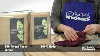 Pure Beech Sateen Sheet Set at Bed Bath & Beyond screenshot 5