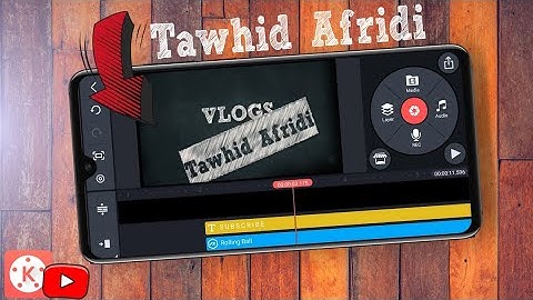 How to create intro like TAWHID AFRIDI