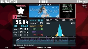 [ITL 2023] Bubble In The Air (ITG Level 12) Expert Single Upscore