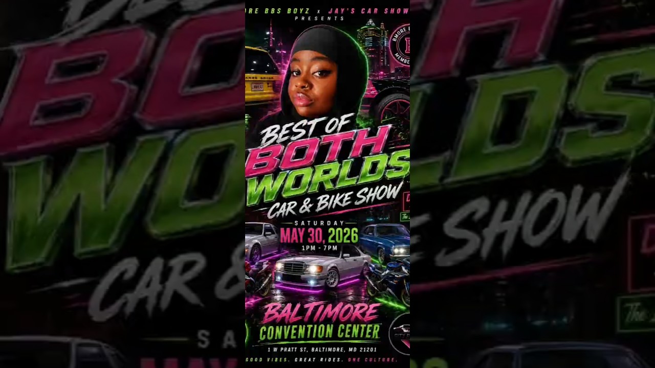 🏎️🚁 Best of Both Worlds Car & Bike Show | Baltimore, Maryland