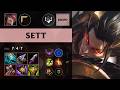 (WT Bwipo) Sett Top vs Poppy - EUW Master Patch 26.12