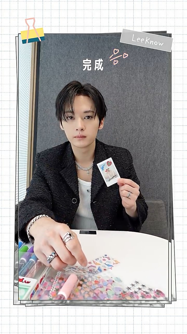 stray kids 会場限定　INSTAX チェキ　リノ ① 🪄シリアルナンバー応募対象郵送プレゼント✨ メンバー手作り