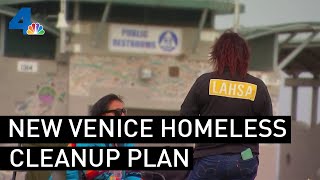 New Venice Homeless Cleanup Plan | NBCLA