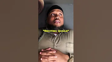 Chunkz beautiful voice reciting Quran 😍