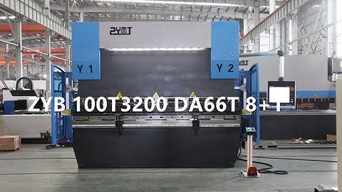 CNC Press Brake Factory Test 100T3200 DA66T 8+1/Easy operation for bending(Hot Sale)