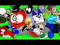 Ultimate Insane Giga Fight Cloud Crazy Green Screen You Can Animation Free To Use 